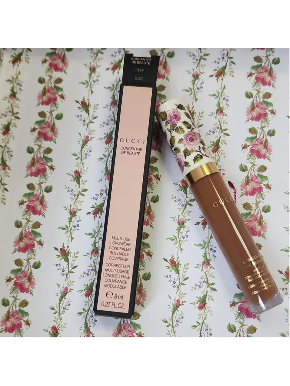 Gucci Concentre de Beute Multi-use Longwear Concealer in shade 55C #concealer #l